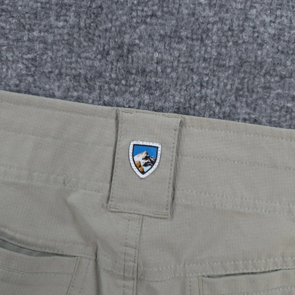 Kuhl Shorts Mens 32 Beige Silencr Kargo Chino Hiking Travel Performance 5230